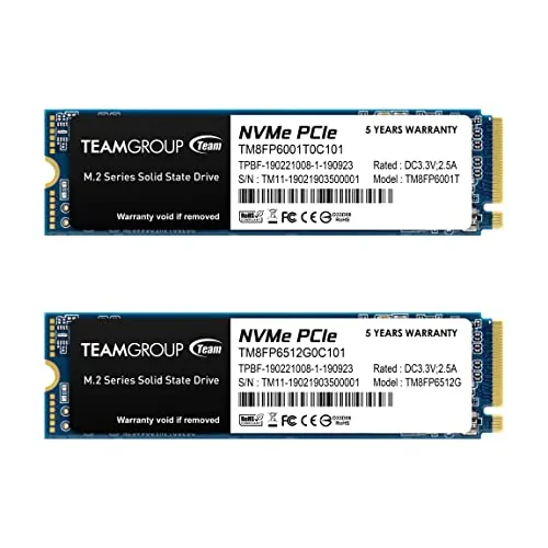 TEAMGROUP MP33 512GB 2 Pack NVMe SSD Review