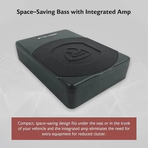 Rockville SS10P Review: Under-Seat Car Subwoofer Ranked image 3