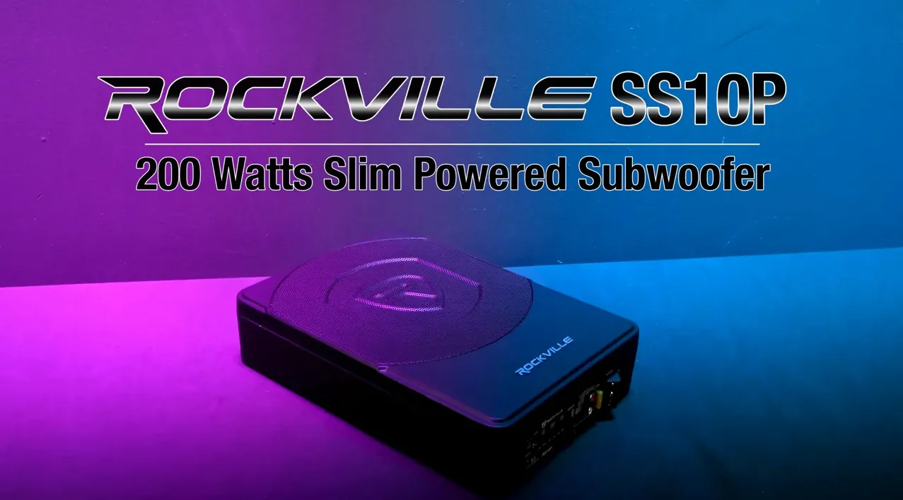 Rockville SS10P Review: Under-Seat Car Subwoofer Ranked image 7
