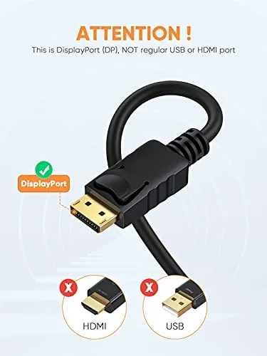 CableCreation DisplayPort to VGA Cable Review image 2