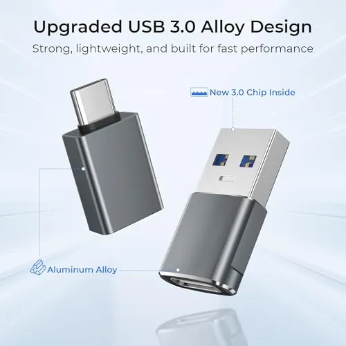 Basesailor USB to USB C Adapter Review: 4-Pack Ranked image 3