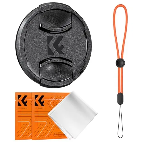 K&F Concept 49mm Lens Cap Review: 4-in-1 Kit