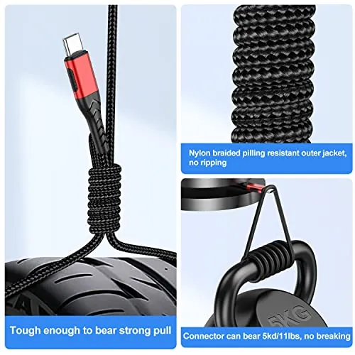 Durcord USB C Cable Review: 10ft USB-A to USB-C image 4