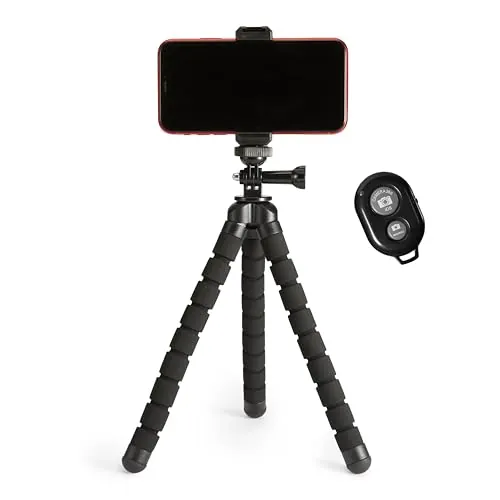 Amazon Basics Flexible Tripod Review for Phones and Cameras