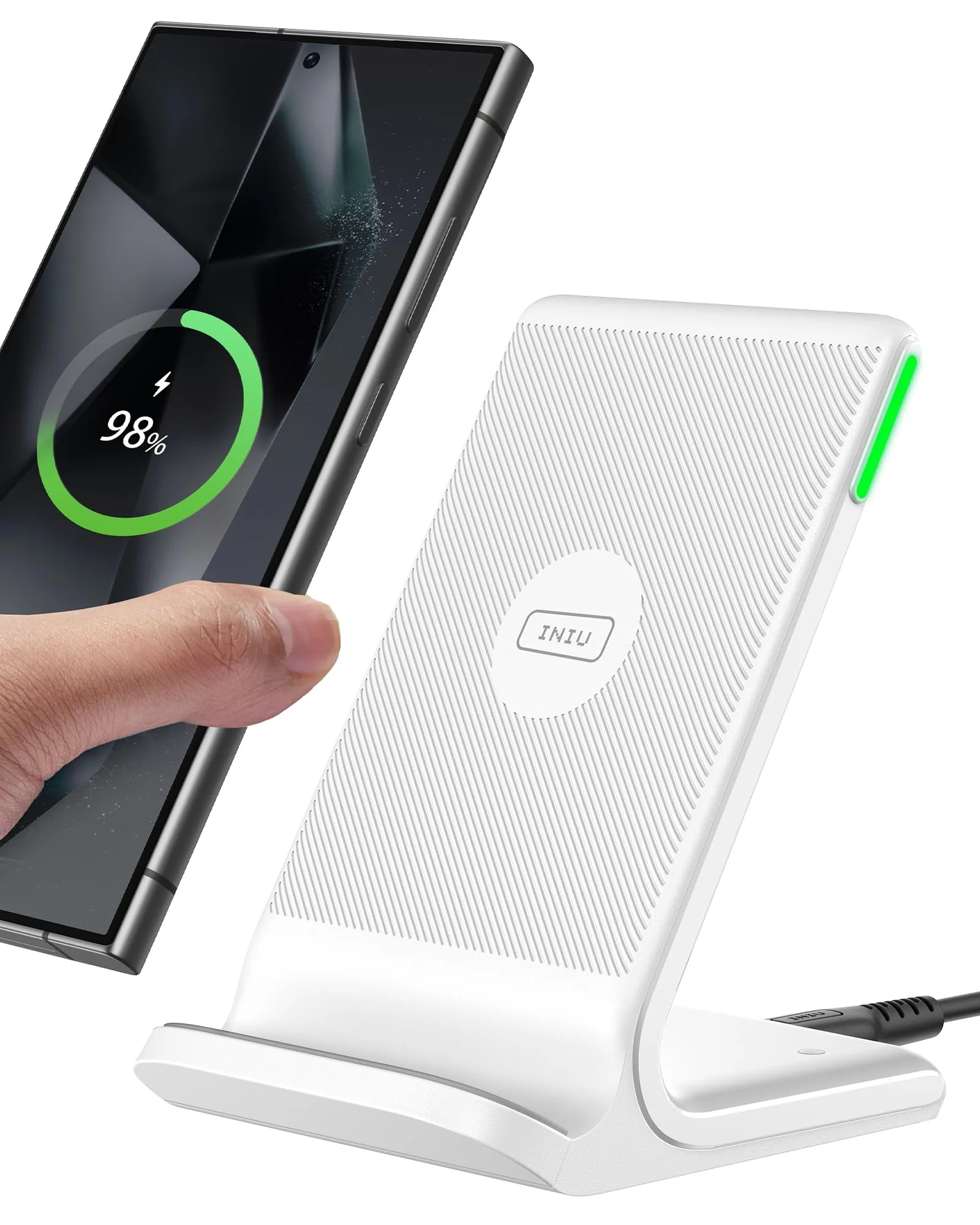 INIU Wireless Charger Station Review: 15W Qi Stand Ranked image 8