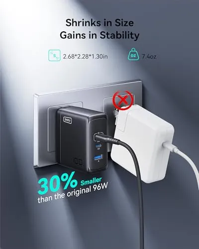INIU 100W GaN Charger Review: 3-Port USB-C Charger image 7