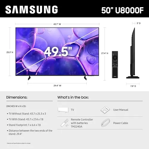 Samsung U8000F 50-Inch 4K Smart TV Review image 2
